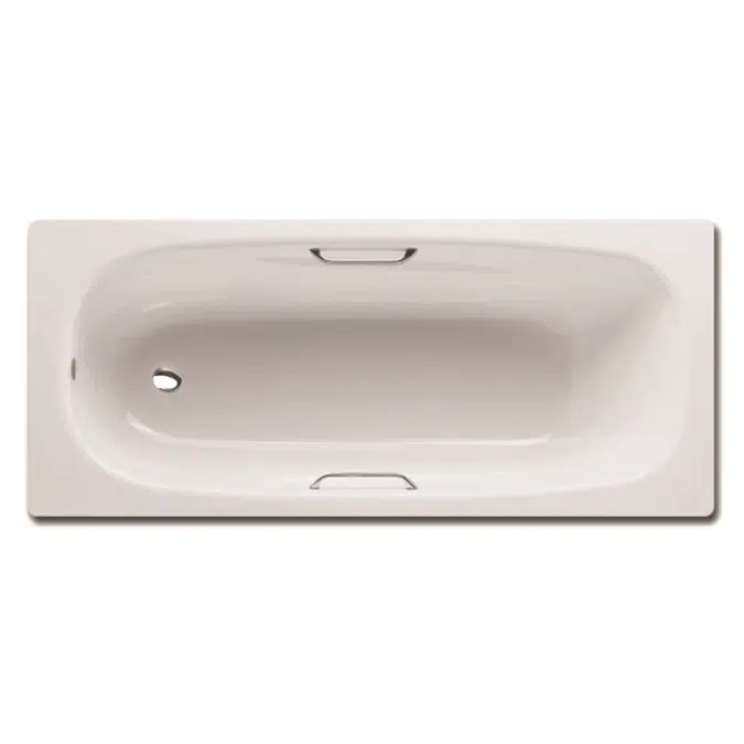 Cres Anti Slip Bath 1600 X 750 X 395mm With Cp Handgrips Set