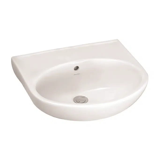 Boston 500mm Wall Hung Basin Set - One Centre Tap Hole