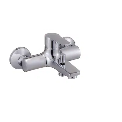 Image pour Turin Single Lever Wall Mounted Bath Shower Mixer W/O Shower Kit