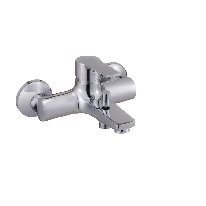 Turin Single Lever Wall Mounted Bath Shower Mixer W/O Shower Kit