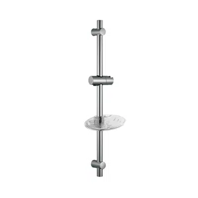 Image for Sliding Bar with Soap Dish, Length 600mm,Size : Ø25MM (Round)