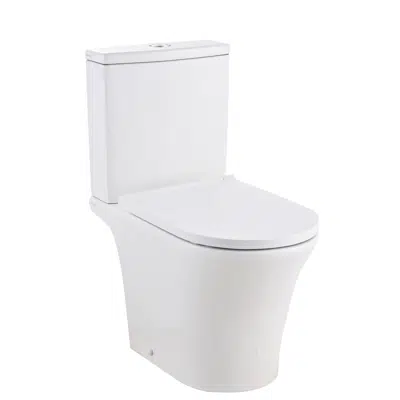 afbeelding voor Vicenza Dual Outlet 4.5/3L Close Coupled WC Set (Rimless)