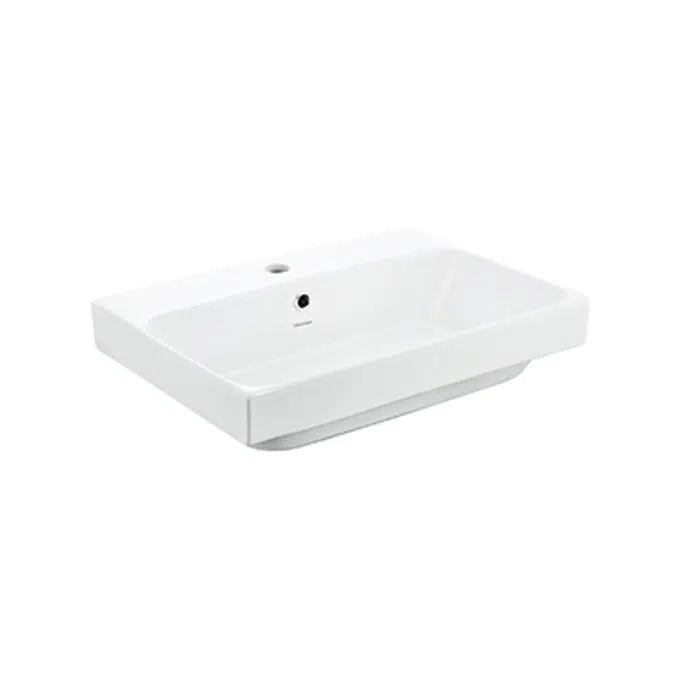 Gemelli Square 550 Semi-insert Basins