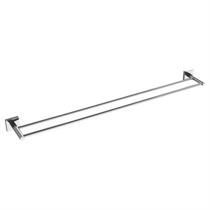 BIM objects - Free download! Cube Double Towel Rail 80cm | BIMobject