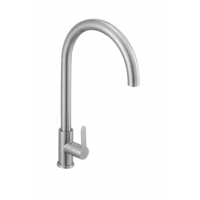 Image for Murano 1/2" Deck-mounted Sink Tap with Swivel Spout, Stainless Steel