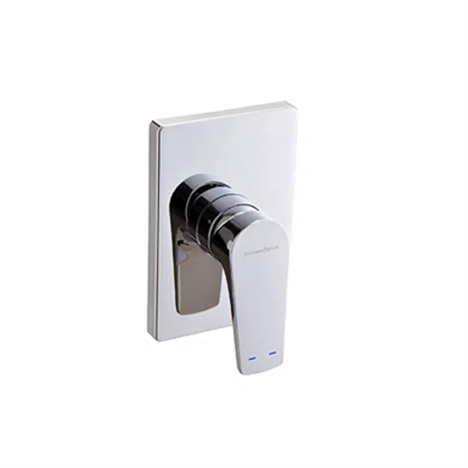 BIM objects - Free download! Misano Single level concealed shower tap ...