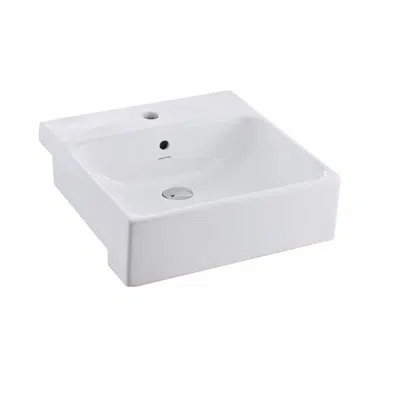 Image pour Trezzo-N 480 Semi-recessed Basin - One Centre Tap Hole
