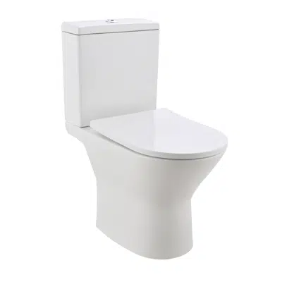 Image for Treviso Dual Outlet 6/3l Btw Close Coupled Wc Set  (Rimless)