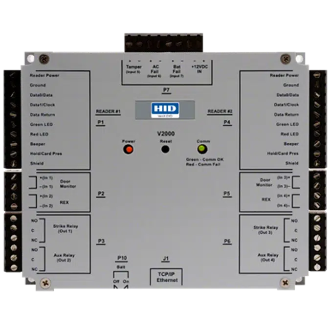 VertX EVO V2000 Networked Controller / Door & Reader Interface