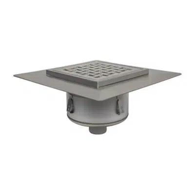 изображение для BFD-560 - 12 Inch Sanitary Floor Drains with Elastomeric Flange