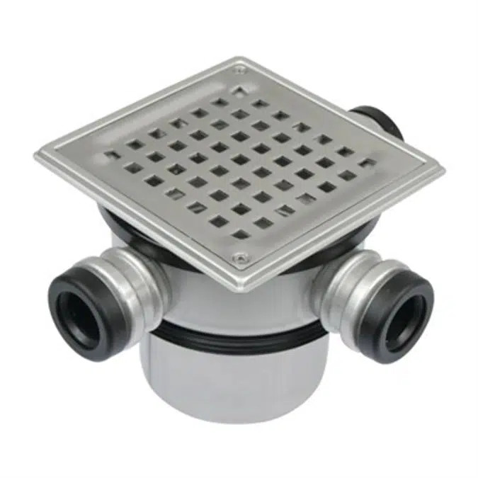 Upper Part for Tiled or Wood Floors with Side Inlets