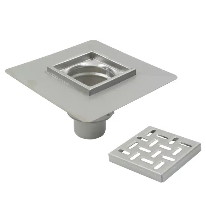BFD-550 - 8 Inch Sanitary Floor Drains with Elastomeric Flange
