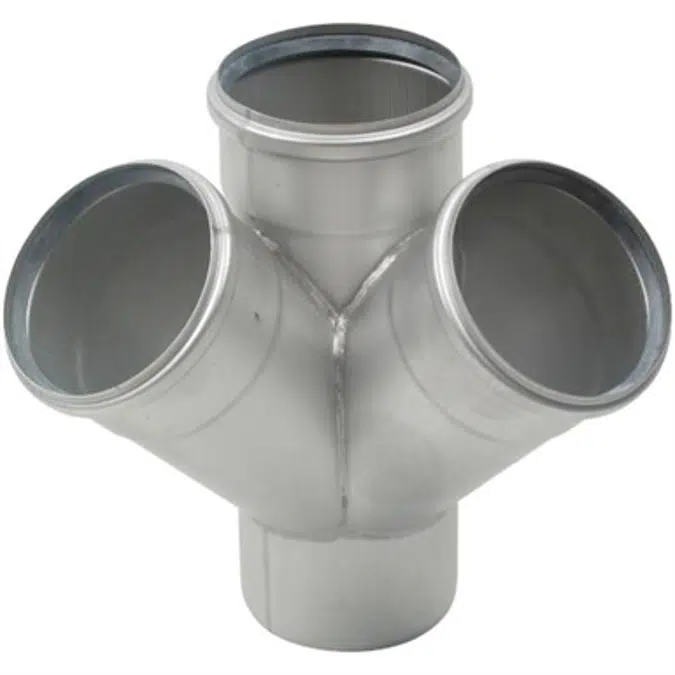 double wye pipe fitting