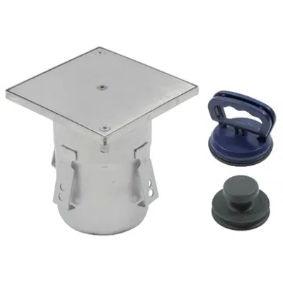 Image for Heavy Duty Floor Cleanout with Square Top for Vacuum Handle - BCO-130