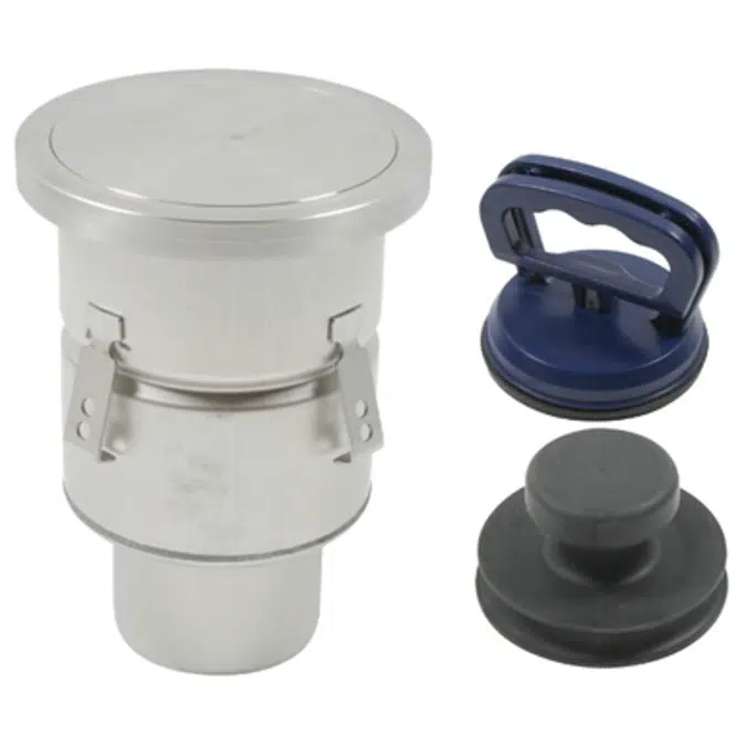 BFD-610-R - 8 Inch Gastight Industrial Drain with Square Top