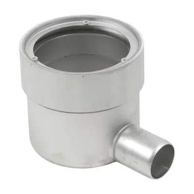 bilde for Lower Part for Steel Deck with Side Outlet with Welding Sleeve