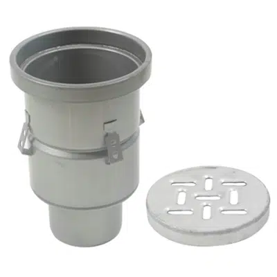 Image for Floor Drain with 8in. Round Fixed Top, Deep Body - BFD-410