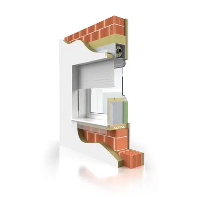 Image pour PRESYSTEM® MINERAL WOOL SPF fire-resistant windows system for louvered shading