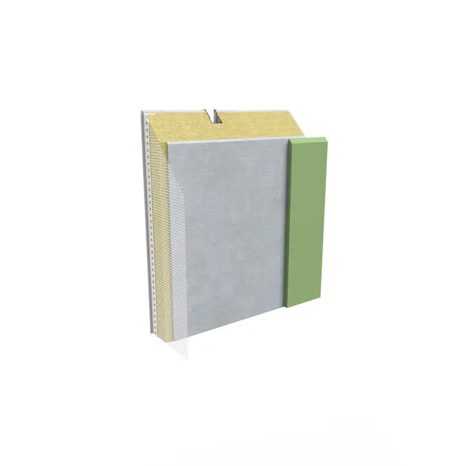 PRESYSTEM® MINERAL WOOL SPF fire-resistant windows system for louvered shading