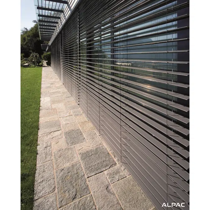 PRESYSTEM®  integrated windows system for louvered shading system