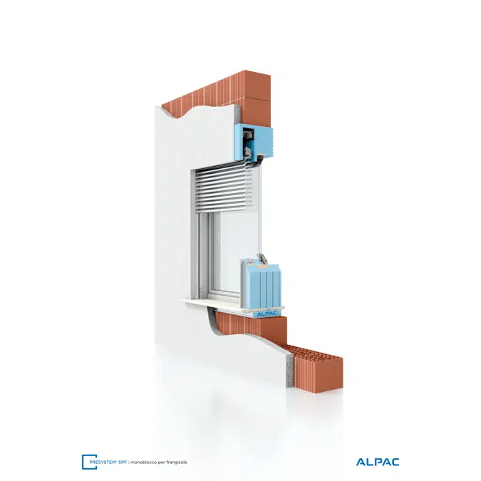 PRESYSTEM®  integrated windows system for louvered shading system
