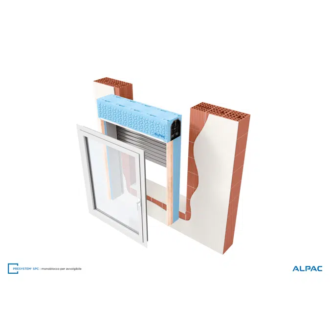 PRESYSTEM® integrated windows system for roller shutter