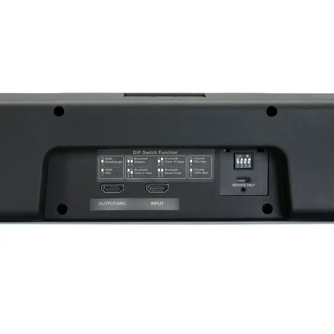 Pro SoundBar PSB-2 2.0 Channel, Commercial-Grade Soundbar with HDMI & Bluetooth