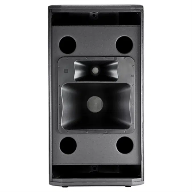 STX835 - Dual 15" Three-Way with Horn-Loaded MF/HF section, slot-loaded LF