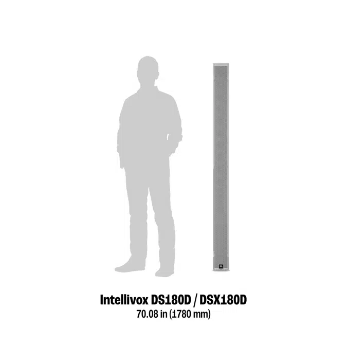 DS180D 1.80m Active Digital Beam Shaping Column Loudspeaker Array