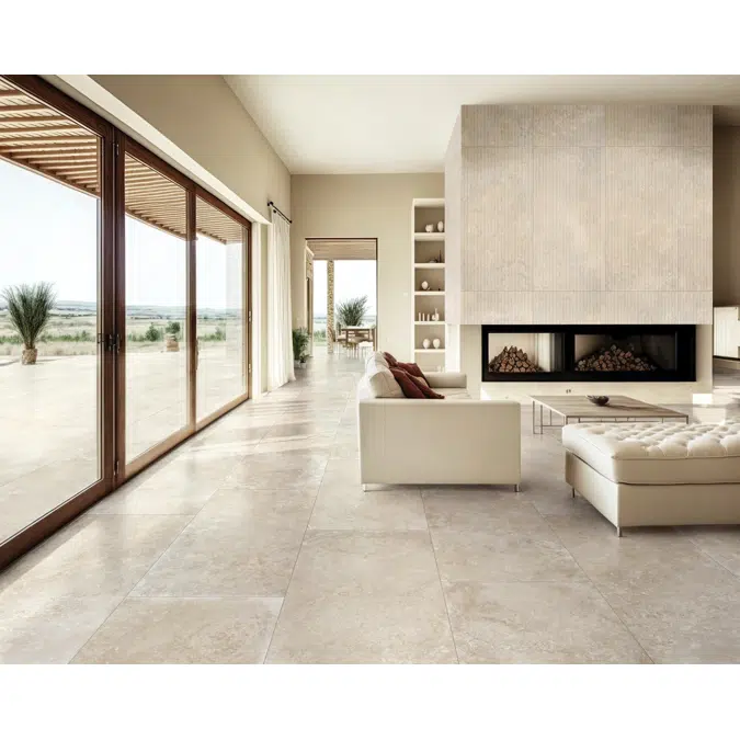 REALSTONE_TRAVERTINO porcelain stoneware tiles