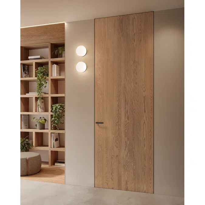 Porte std 1L Filomuro battente singola telaio 45 S _WO Transom