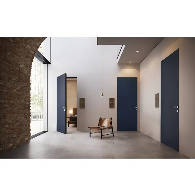 REI Filomuro REI30 1L battente singola telaio T