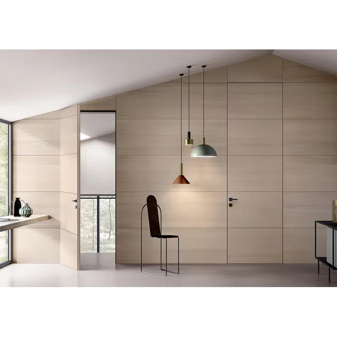 Porte std 1L Filomuro battente singola telaio 45 S