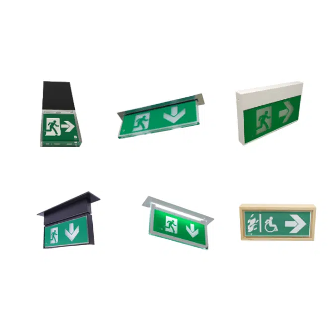 BIM objects Free download! Emergency lighting range Architek BIMobject