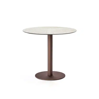 Image for Flamingo outdoor dining table with round top 80x80x76