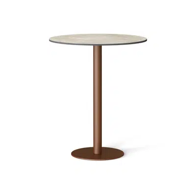 imagen para Pie de mesa alta con tapa redonda Flamingo outdoor Ø 80x110