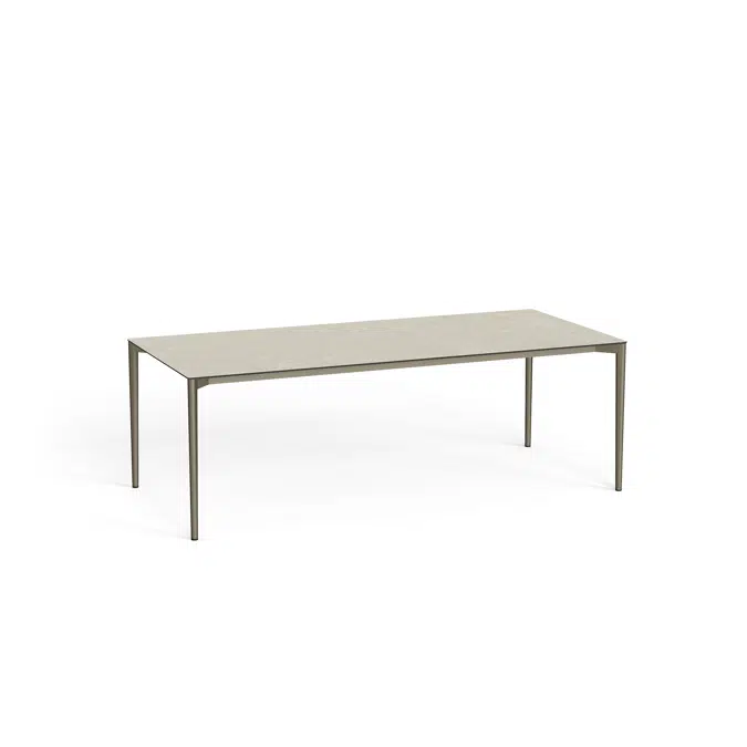 Mesa rectangular Nude outdoor 220x100x74