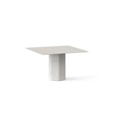 Talo outdoor square dining table图像