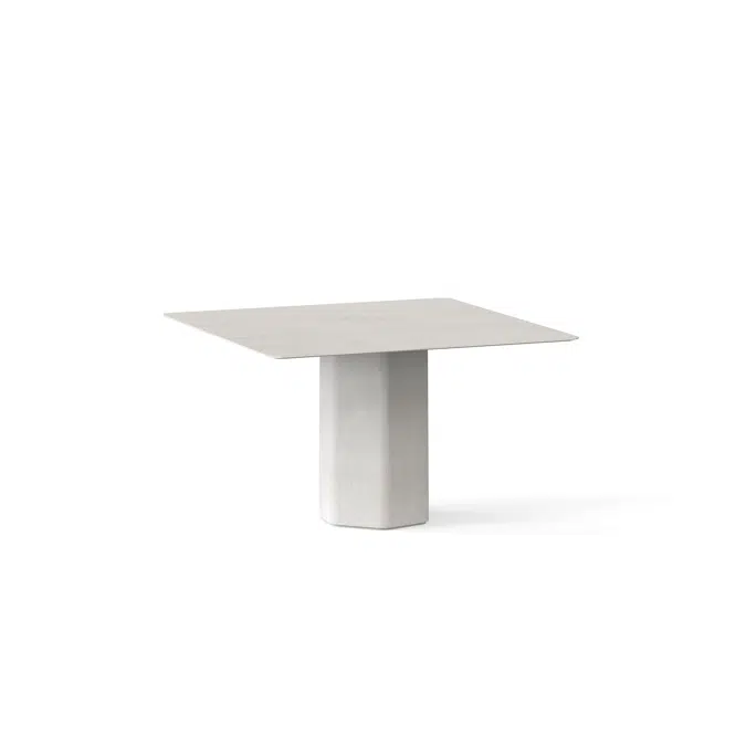 Talo outdoor square dining table