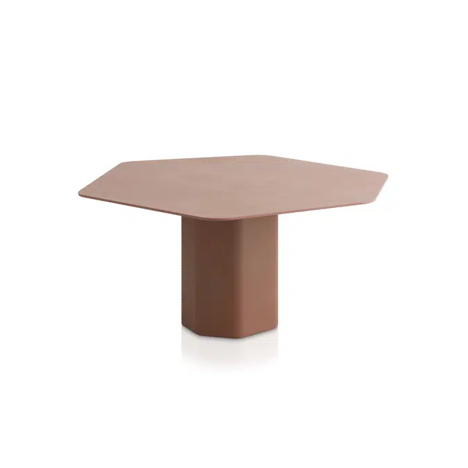 Talo outdoor hexagonal dining table