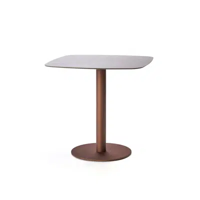 80x80x76 Square Dining Table Dark Brown Modern Simple Quality Bamboo Desk Small Apartment Home Forniture Optional Metrable Chair
