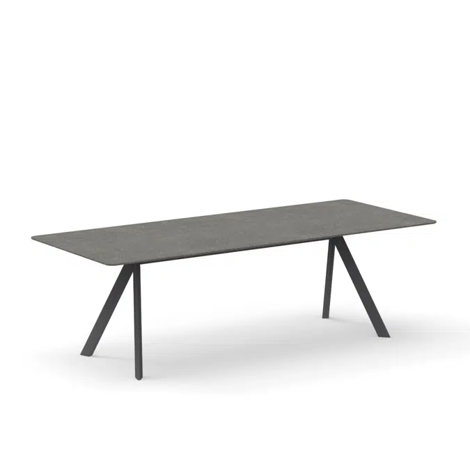Atrivm outdoor rectangular dining table 240x98x74