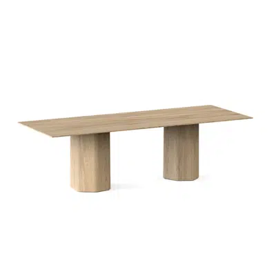 Imagem para Talo indoor rectangular dining table}