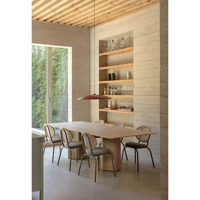 Talo indoor rectangular dining table