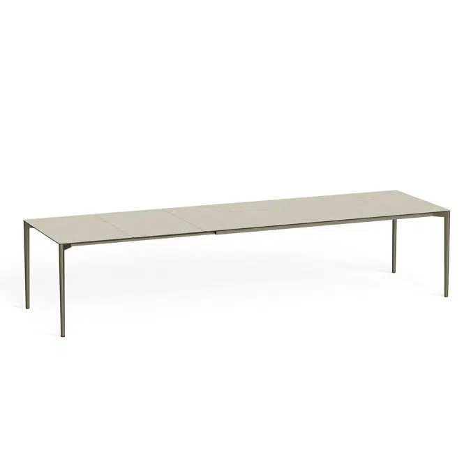 Nude outdoor expandable dining table 