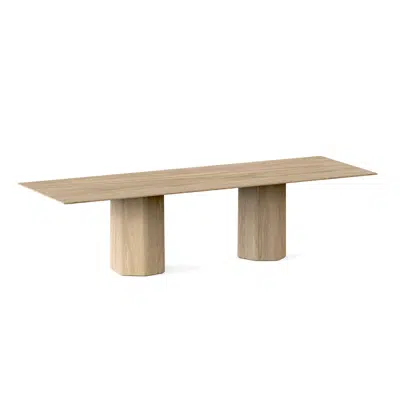画像 Talo indoor rectangular dining table