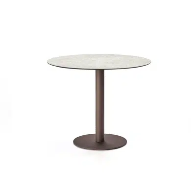 Image for Flamingo outdoor dining table with round top 90x90x76
