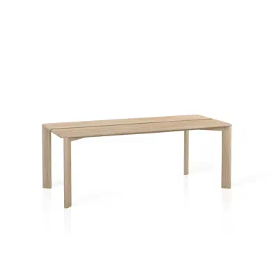 Image for Kotai rectangular expandable dining table 