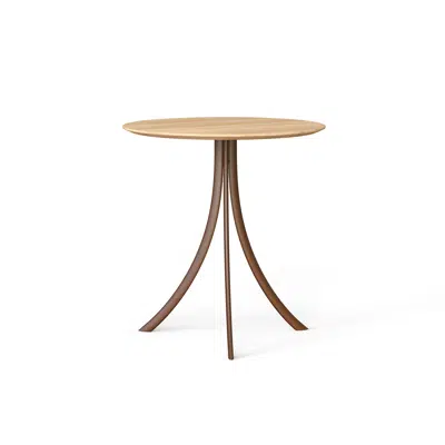 bild för Bistro indoor dining table stand with round top  Ø 70x75