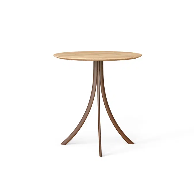 Bistro indoor dining table stand with round top  Ø 70x75